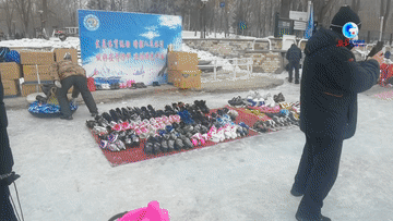 追光｜街头冰雪热彰显冬奥情