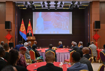 中国驻厄立特里亚使馆举办国庆招待会