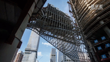 大湾区6000吨“巨龙”现毫米级合体 超级总部基地新地标诞生