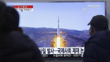 日本对朝鲜发射导弹提出强烈抗议