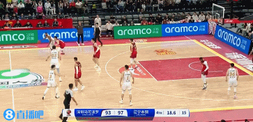 CBA：辽宁100-93逆转深圳 辽宁四连胜登顶积分榜