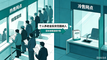 纳入个人养老金投资范围后，首批储蓄国债开售冷热不均