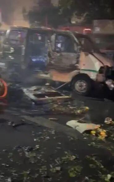 现场画面曝光!印度首都新德里发生汽车爆炸事件!