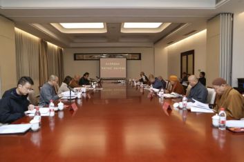 浙江省佛教协会“佛教中国化”专班工作会议在天台召开