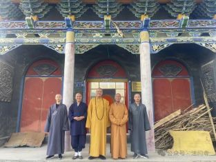 法门寺前往甘肃积石山开展灾后重建帮扶活动