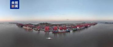 上海洋山深水港集装箱吞吐量再创历史新高