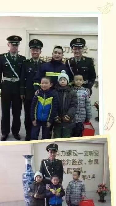 北京两名男孩连续9年春节“慰问”消防员，见证儿童到少年