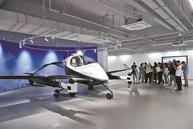 空中的士飞越cbd广州低空经济一飞冲天