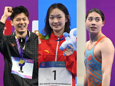 中国游泳队公布参加福冈世锦赛名单
