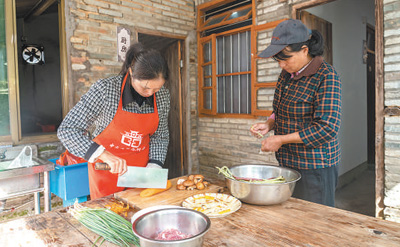 古村老年食堂，香！