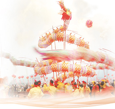 有500多年历史的湖南苗家风俗—— 吊龙起舞送祝福（身边的年味）