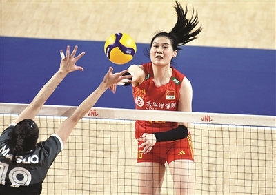 中国女排取得世界联赛五连胜，许晓婷表现充满惊喜