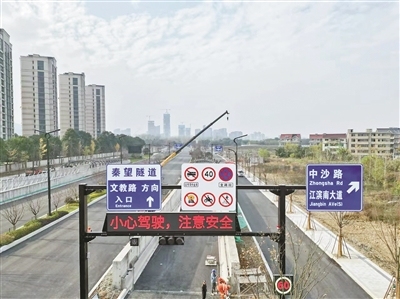 杭州新建过江隧道即将通车 富阳交通迎来新飞跃