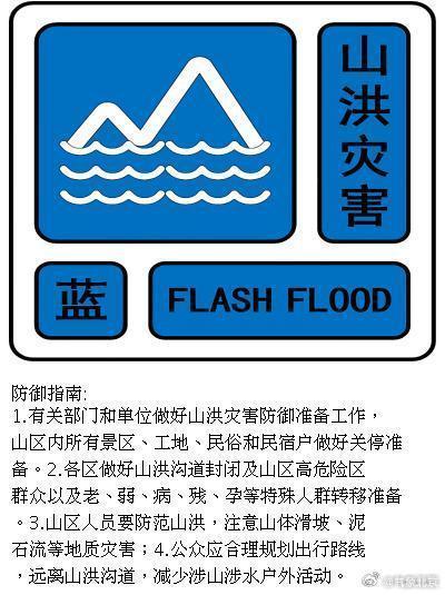 四预警生效中！北京多地现较强降雨