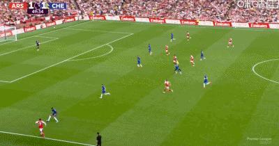 阿森纳2-1逆转切尔西 厄德高制胜