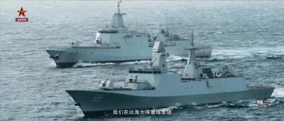 中国054B大曝光，EODAS装上了054B型护卫舰？