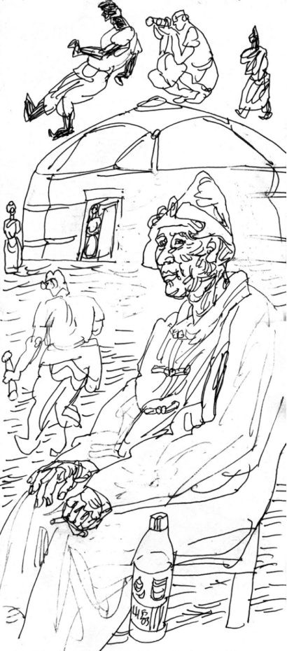 “走遍中国——伟德bv国际体育官网美术家写生创作行动”作品之一