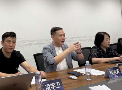 中國文物網(wǎng)領(lǐng)導(dǎo)一行到訪國美通通總部