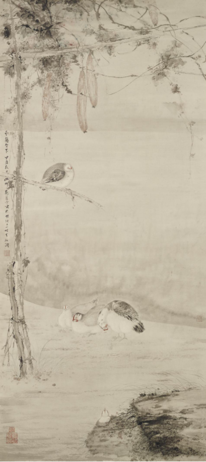 “向往经典－-刘万鸣书画艺术展”在西安陕西省美术博物馆举办