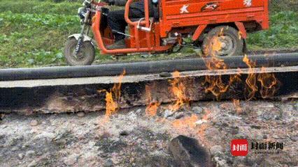 四川一地出现“鬼火”风雨不灭