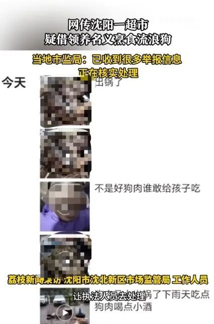 沈陽(yáng)一超市疑借領(lǐng)養(yǎng)名義烹食流浪狗 事件引發(fā)網(wǎng)友關(guān)注
