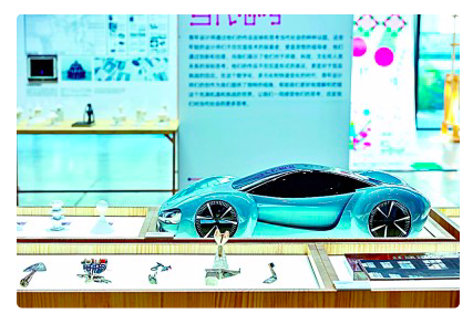 “天马”概念跑车将汉代传统艺术中“马”的姿态曲线融入车身线条设计。资料图片