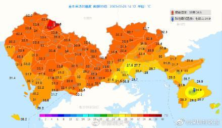 东莞出现今年首例热射病 未来两天广东部分地区可能达到38℃或39℃
