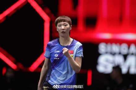 王曼昱胜杨晓欣 将迎战孙颖莎与朱芊曦之间的胜者