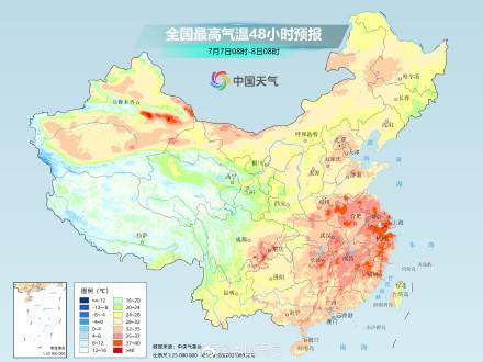 南方大范围高温桑拿天来了 ，高温天气将会成片出现