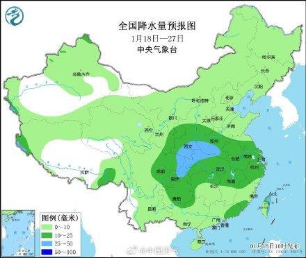 下周可能有較大范圍降水和強冷空氣