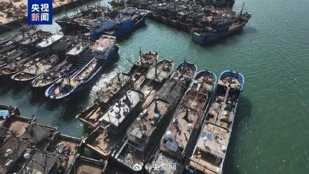 防御台风 离港渔船须按时回港避风