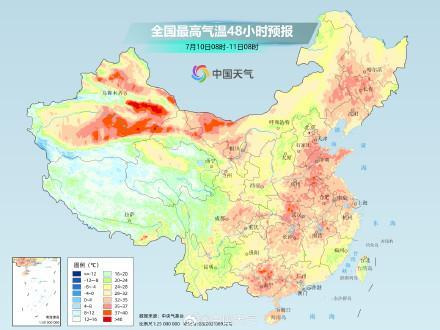 长江以北地区闷热升级 高温再度发展增多