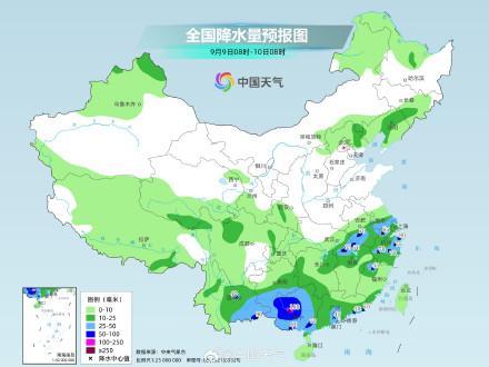 台风雨仍处于核心时段