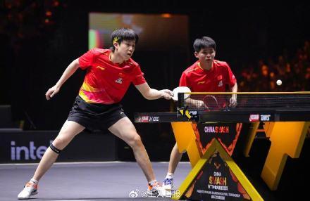 王楚钦林诗栋晋级中国大满贯8强 男双组合完胜瑞典队