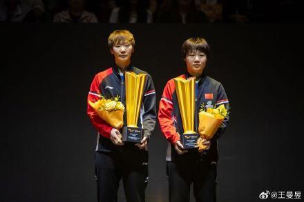 王曼昱发文向孙颖莎和蒯曼致谢 感谢强大对手激发更好自己
