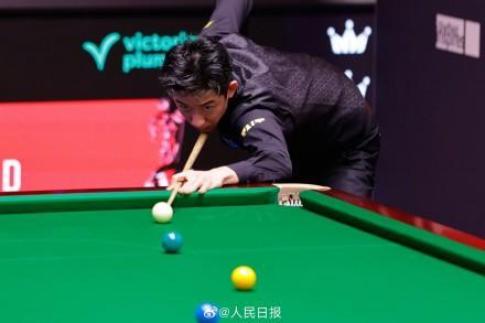 00后吴宜泽闯入斯诺克世锦赛八强 终结塞尔比六连败