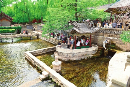 太原晋祠景区：景致怡人