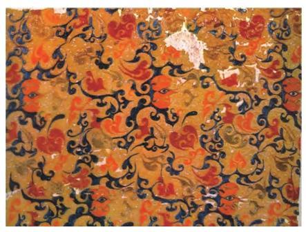 海昏侯墓出土刺绣惊现“锁绣” 千年艳丽未褪色