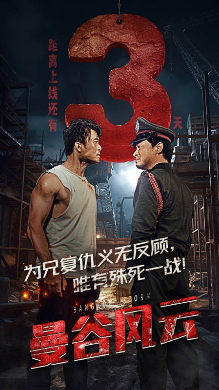 《曼谷风云》上映，樊少皇主演，全程打斗，拳拳到肉，武打爽片