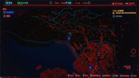 赛博朋克2077山丘上的愚者塔罗牌地图地点位置 18个塔罗牌涂鸦在哪里？