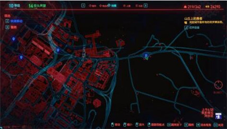 赛博朋克2077山丘上的愚者塔罗牌地图地点位置 18个塔罗牌涂鸦在哪里？