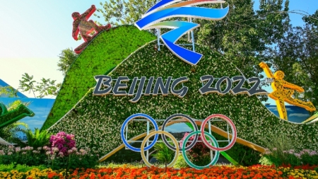 Umfassender Test im Olympischen Dorf für die Winterspiele 2022 in Beijing