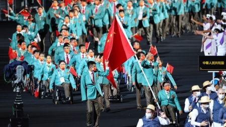 16. Paralympische Spiele in Tokio eröffnet