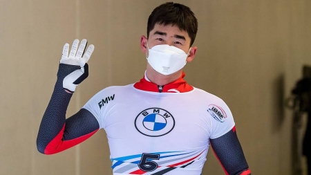 Geng Wenqiang gewinnt Chinas ersten Weltmeistertitel im Skeleton-Rennen