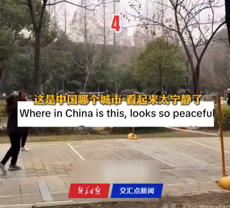 中国晨练大军火到海外!加拿大博主记录中国人晨练被海外网友羡慕