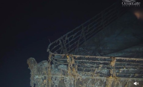 泰坦尼克号残骸8K画面公布