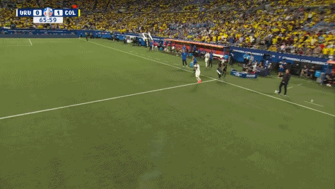乌拉圭0比1哥伦比亚 J罗助攻莱尔马制胜