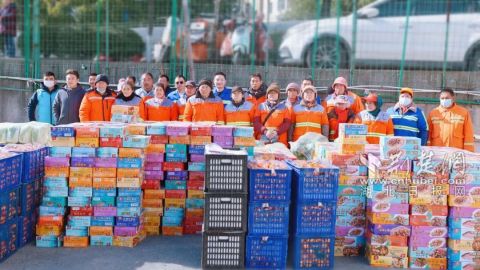 春节假期洪山处置生活垃圾逾5000吨 爱心企业致敬环卫工人