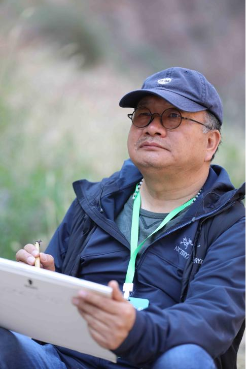 笔墨问道石林 神韵写意黄河：走遍中国·甘肃——伟德bv国际体育官网美术家写生创作行动走进景泰