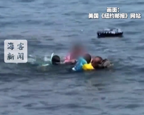 移民怀抱婴儿游泳偷渡到西班牙 西班牙飞地收容中心人满为患
